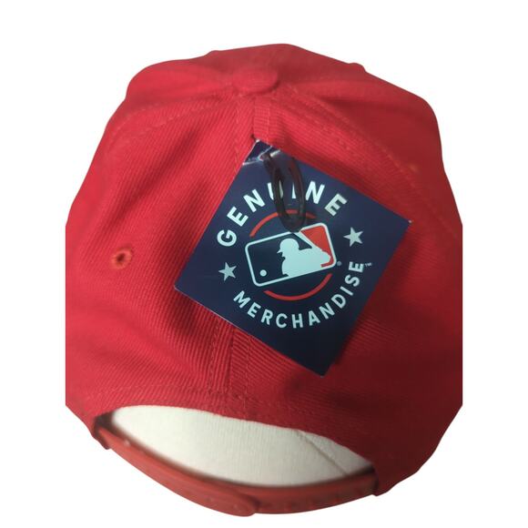 Philadelphia Phillies Men’s Baseball Hat Cap Red SnapBack Adjustable NEW - Picture 5 of 10